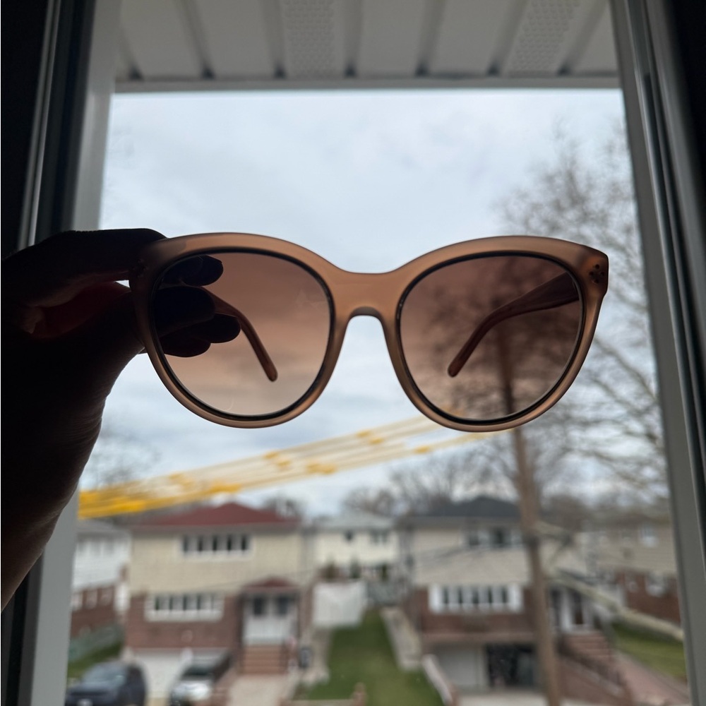 Chloe Peach-Tinted Sunglasses